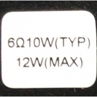 KIT DE BOCINAS PARA TV LG / NUMERO DE PARTE 60803-01558 / 60803-01562 / 6Ω / 10W(TYP) / 12W(MAX) / PANEL L650WQ1QF7 / MODELO 65UQ7570PUJ.CUSFBH / 55UQ7570PUJ